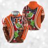 Bengals The Grnch Christmas Football Hoodie 3 Bengals The Grnch Christmas Football Hoodie 2
