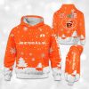 Bengals x Nurse Christmas Football Hoodie 2