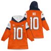 Bo Nix's 10 Broncos Football Unisex Blanket Hoodie (2)