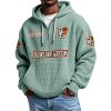 Bowling Green EST 1919 Quarter Zip Waffle Hoodie 6 Bowling Green EST 1919 Quarter Zip Waffle Hoodie 2