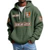 Bowling Green EST 1919 Quarter Zip Waffle Hoodie 8 Bowling Green EST 1919 Quarter Zip Waffle Hoodie 4