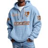 Bowling Green EST 1919 Quarter Zip Waffle Hoodie 9 Bowling Green EST 1919 Quarter Zip Waffle Hoodie 5