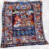 Broncos 65th Anniversary Fleece Blanket 2