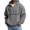 Broncos EST 1959 Waffle Quarter Zip Hoodie 9 Broncos EST 1959 Waffle Quarter Zip Hoodie 5