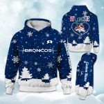 Broncos x Nurse Christmas Football Hoodie