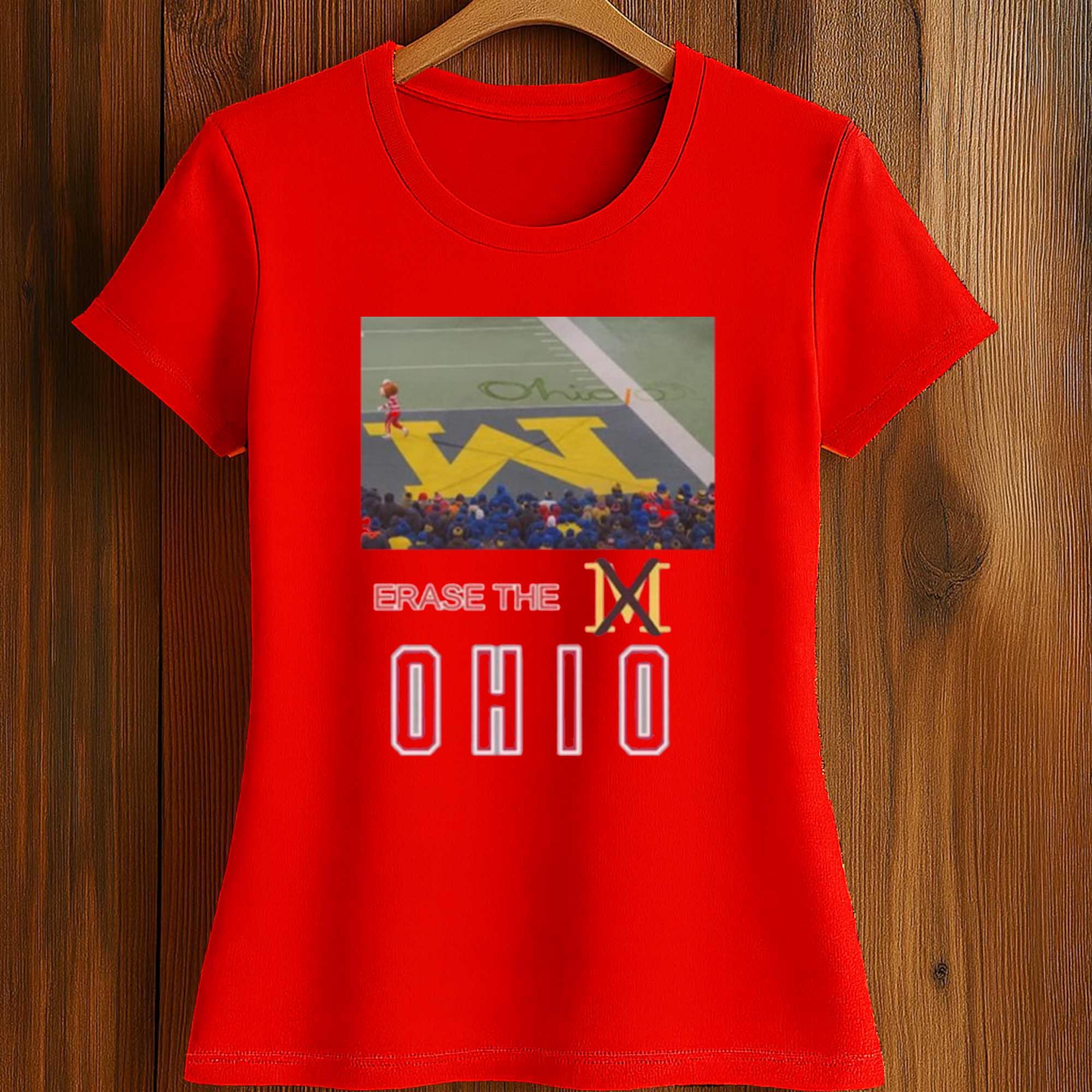 Brutus Ohio State Snow Erase The M Shirt 2 Brutus Ohio State Snow Erase The M Shirt (2)