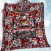 Buccaneers 50th Anniversary Fleece Blanket 3 Buccaneers 50th Anniversary Fleece Blanket 2