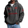 Buccaneers EST 1974 Quarter Zip Waffle Hoodie 11 Buccaneers EST 1974 Quarter Zip Waffle Hoodie 1