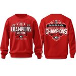 Bulldogs Back To Back SEC Champions 2025 Sweatshirt