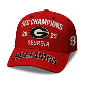 Bulldogs Football SEC Champions 2025 Hat (1)