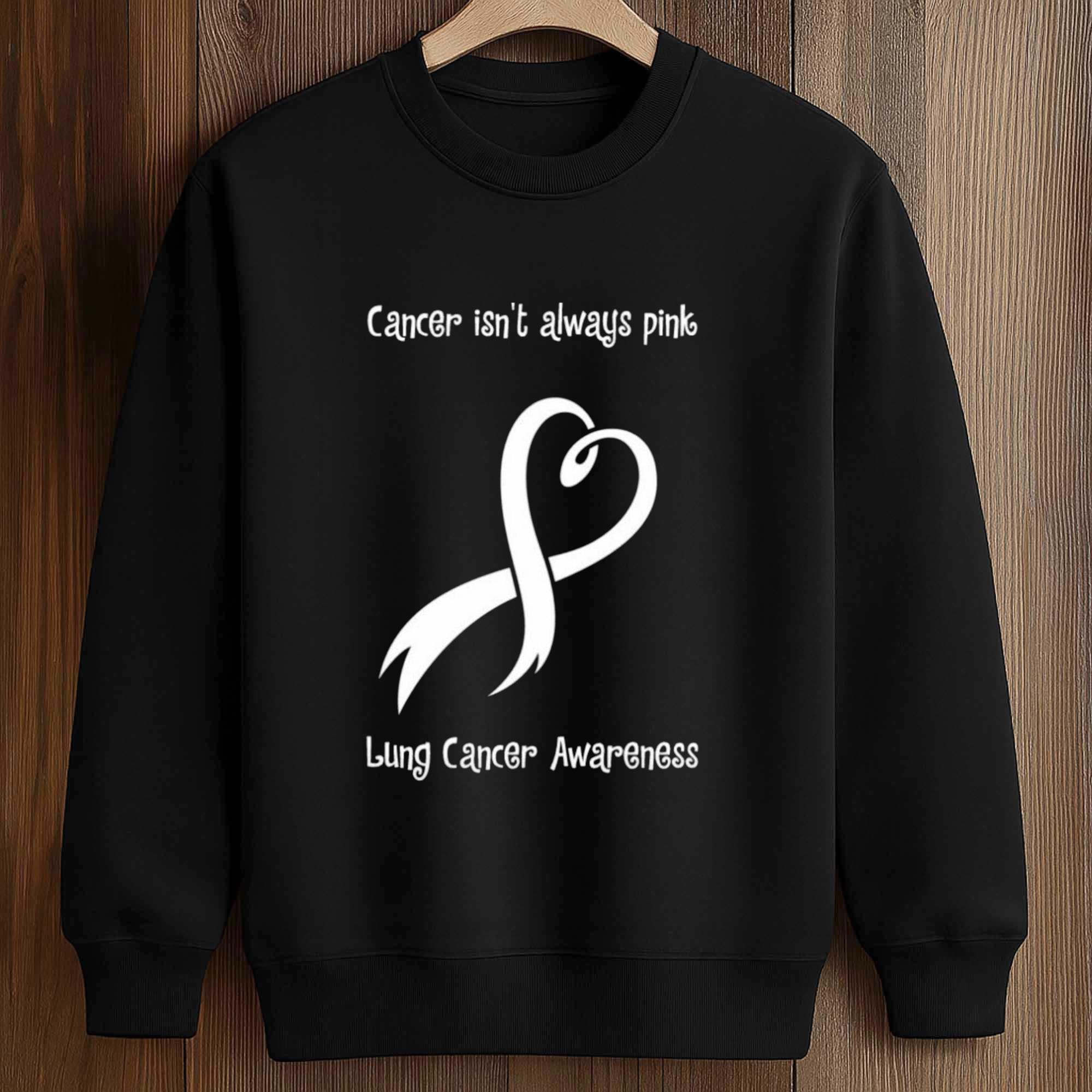 Cancer Isn't Always Pink Lung Cancer Awareness Shirt 3 Cancer Isn't Always Pink Lung Cancer Awareness Shirt (3)