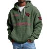 Cardinals EST 1898 Quarter Zip Waffle Hoodie 3