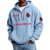 Cardinals EST 1924 Quarter Zip Waffle Hoodie 10 Cardinals EST 1924 Quarter Zip Waffle Hoodie 1