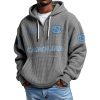 Carolina EST 1888 Quarter Zip Waffle Hoodie 7 Carolina EST 1888 Quarter Zip Waffle Hoodie 3