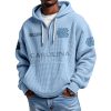 Carolina EST 1888 Quarter Zip Waffle Hoodie 8 Carolina EST 1888 Quarter Zip Waffle Hoodie 4