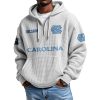 Carolina EST 1888 Quarter Zip Waffle Hoodie 9 Carolina EST 1888 Quarter Zip Waffle Hoodie 5