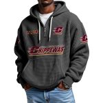 Chippewas EST 1896 Quarter Zip Waffle Hoodie