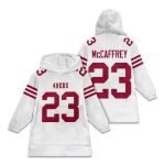 Christian McCaffrey 23 49ers Football Unisex Blanket Hoodie