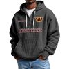 Commanders Personalized Quarter Zip Waffle Hoodie 10 Commanders Personalized Quarter Zip Waffle Hoodie 1