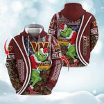 Commanders The Grnch Christmas Football Hoodie