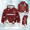 Commanders x Nurse Christmas Football Hoodie 1