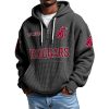 Cougars EST 1894 Quarter Zip Waffle Hoodie 6 Cougars EST 1894 Quarter Zip Waffle Hoodie 2