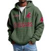 Cougars EST 1894 Quarter Zip Waffle Hoodie 7 Cougars EST 1894 Quarter Zip Waffle Hoodie 3