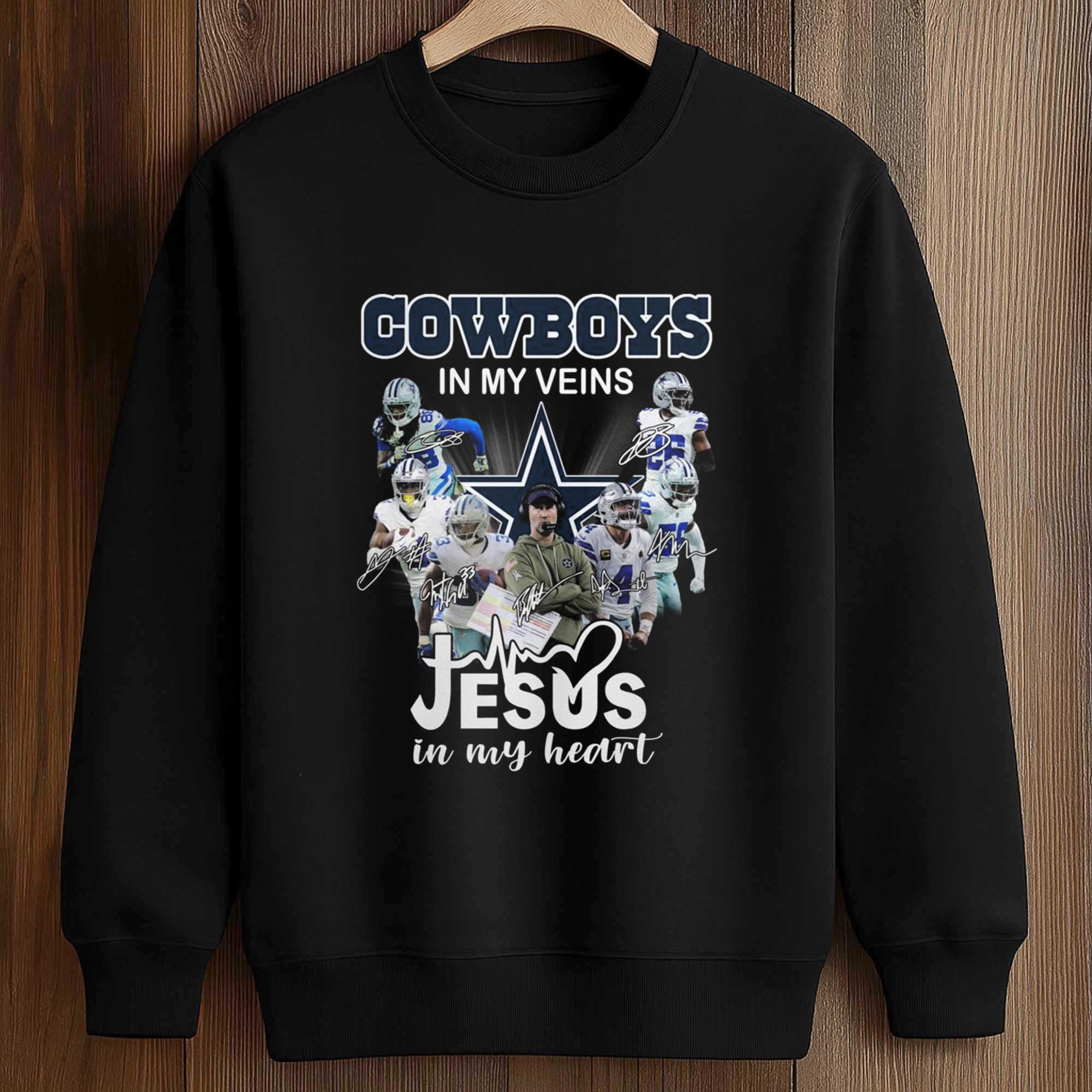 Cowboys In My Veins Jesus In My Heart Shirt 3 Cowboys In My Veins Jesus In My Heart Shirt (3)