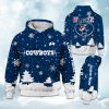 Cowboys x Nurse Christmas Football Hoodie 1