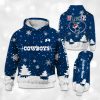 Cowboys x Nurse Christmas Football Hoodie 2