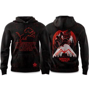 2025 Lions x Stranger Things 5 Hoodie 1