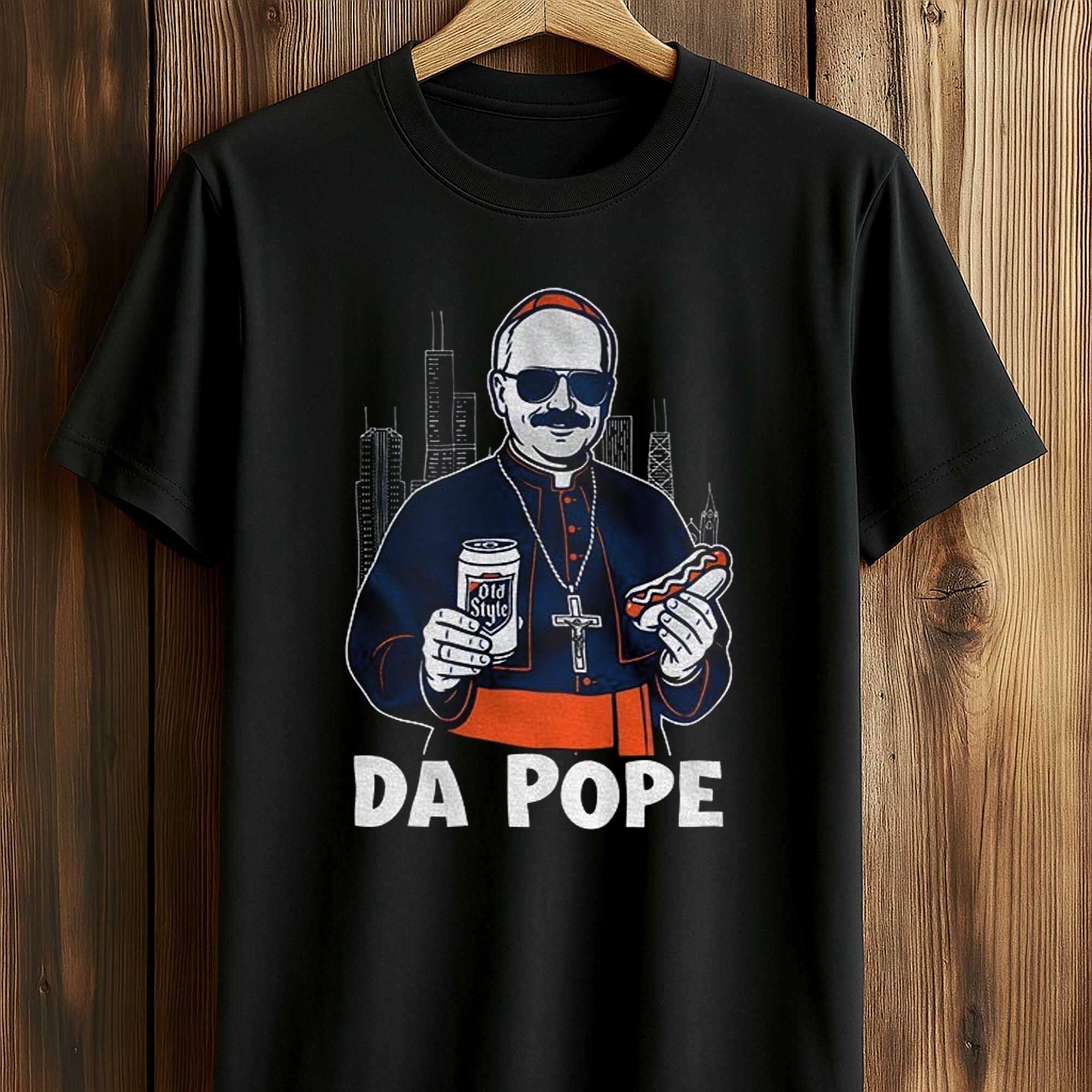 Da Pope Pope Leo XIV Hot Dog Shirt Da Pope Pope Leo XIV Hot Dog Shirt