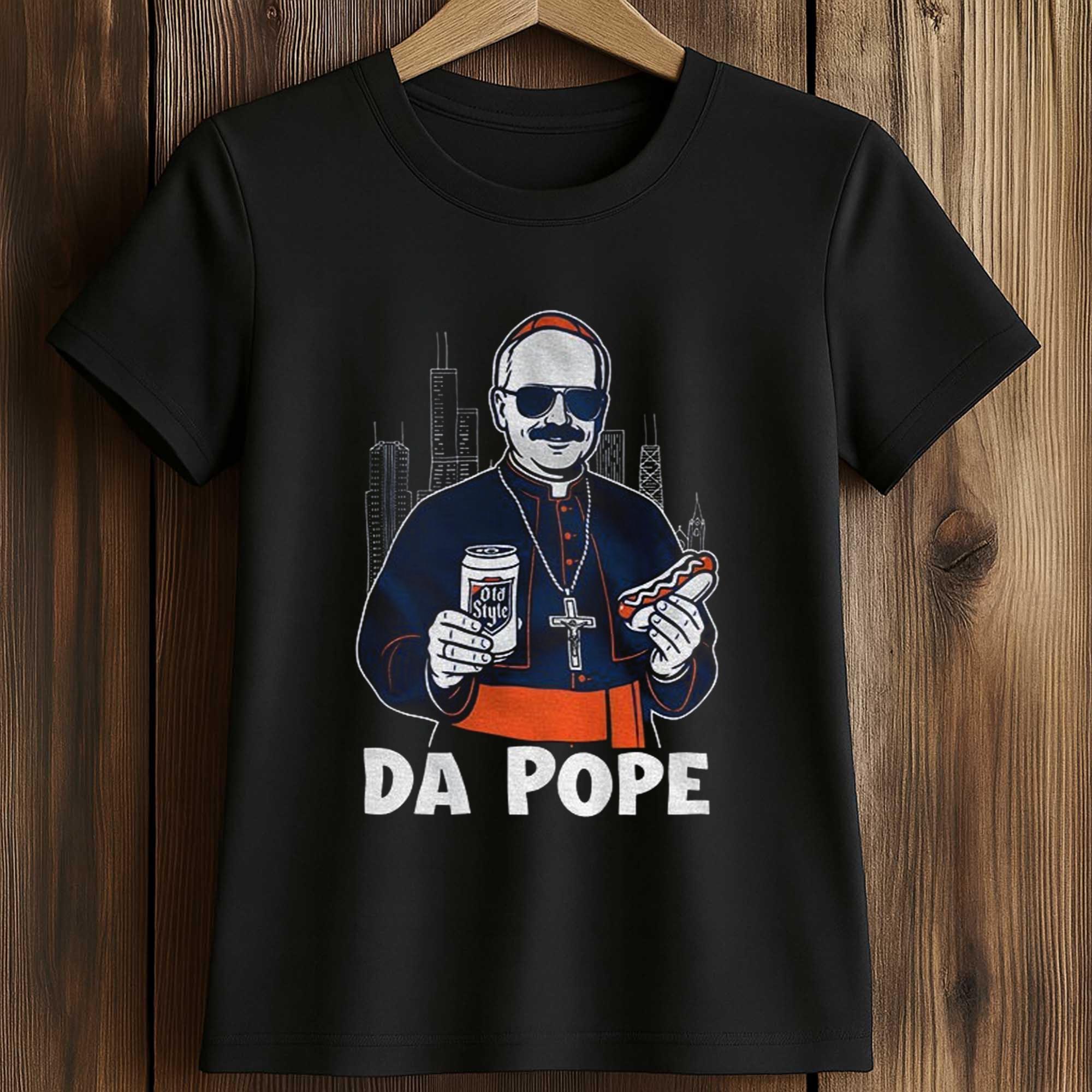 Da Pope Pope Leo XIV Hot Dog Shirt 2 Da Pope Pope Leo XIV Hot Dog Shirt (2)