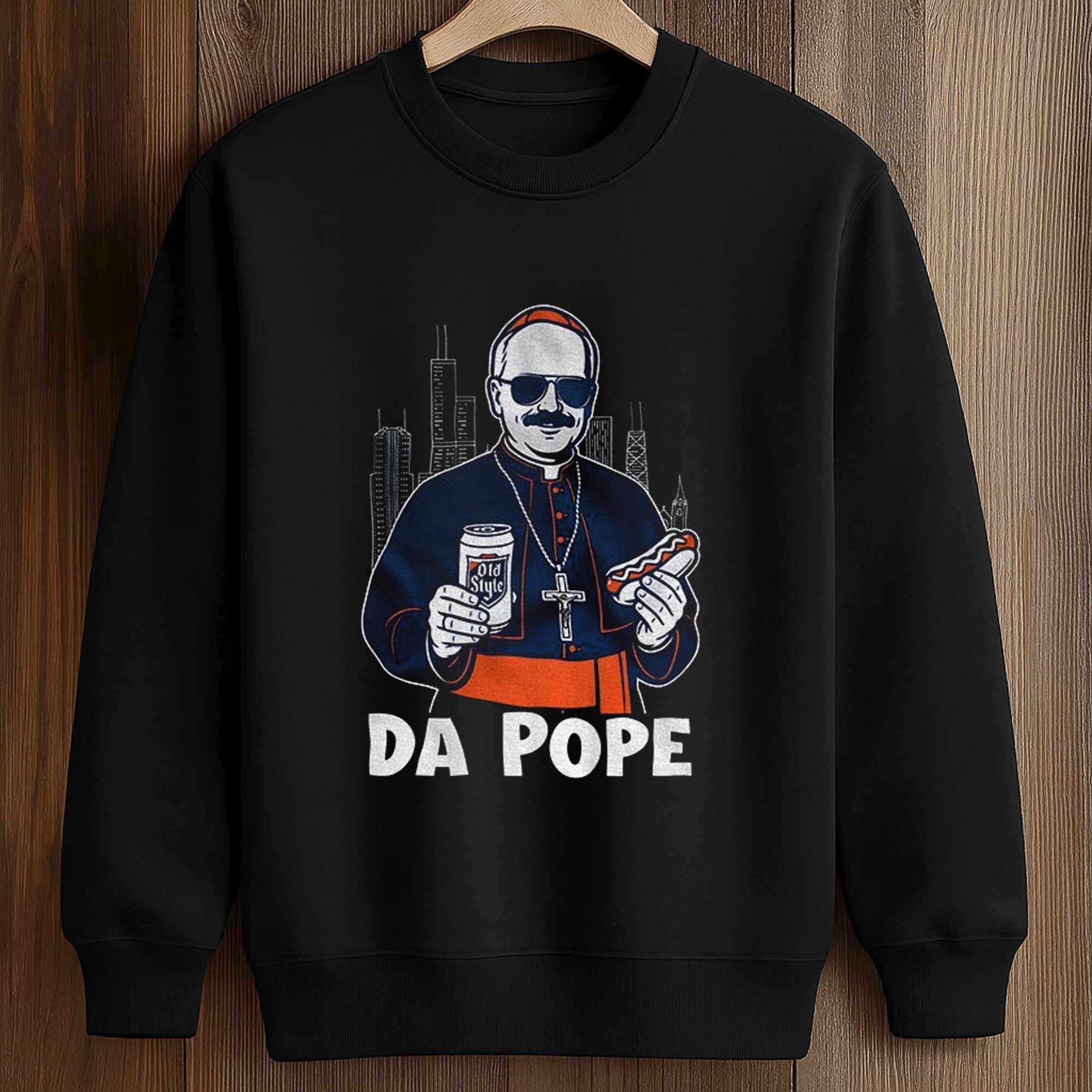 Da Pope Pope Leo XIV Hot Dog Shirt 3 Da Pope Pope Leo XIV Hot Dog Shirt (3)
