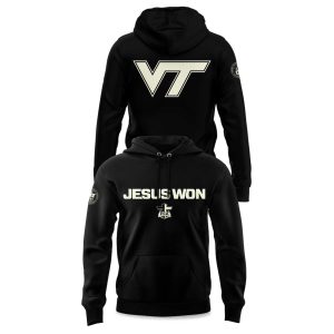 Virginia Tech Hokies Jusus Won 2025 Hoodie (1)