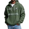 Eagles EST 1993 Waffle Quarter Zip Hoodie (1)