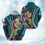 Eagles The Grnch Christmas Football Hoodie