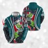 Eagles The Grnch Christmas Football Hoodie 3 Eagles The Grnch Christmas Football Hoodie 2