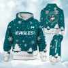 Eagles x Nurse Christmas Football Hoodie 2