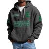 Eastern Eagles EST 1891 Quarter Zip Waffle Hoodie 11 Eastern Eagles EST 1891 Quarter Zip Waffle Hoodie 1