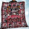 Falcons 60th Anniversary Fleece Blanket 5 Falcons 60th Anniversary Fleece Blanket 1