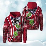 Falcons The Grnch Christmas Football Hoodie