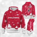 Falcons x Nurse Christmas Football Hoodie