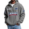 Florida Atlantic EST 2001 Quarter Zip Waffle Hoodie 7 Florida Atlantic EST 2001 Quarter Zip Waffle Hoodie 3