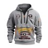 Georgia Bulldogs Big Ten Champion 2025 Quarter Zip Hoodie (2)
