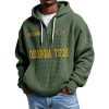 Georgia Tech EST 1892 Quarter Zip Waffle Hoodie 6 Georgia Tech EST 1892 Quarter Zip Waffle Hoodie 2