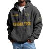 Georgia Tech EST 1892 Quarter Zip Waffle Hoodie 9 Georgia Tech EST 1892 Quarter Zip Waffle Hoodie 5