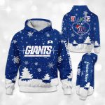 Giants x Nurse Christmas Football Hoodie