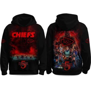 2021 Chiefs x Stranger Things 5 Hoodie 1