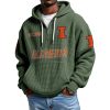 Illinois EST 1890 Quarter Zip Waffle Hoodie 7 Illinois EST 1890 Quarter Zip Waffle Hoodie 3